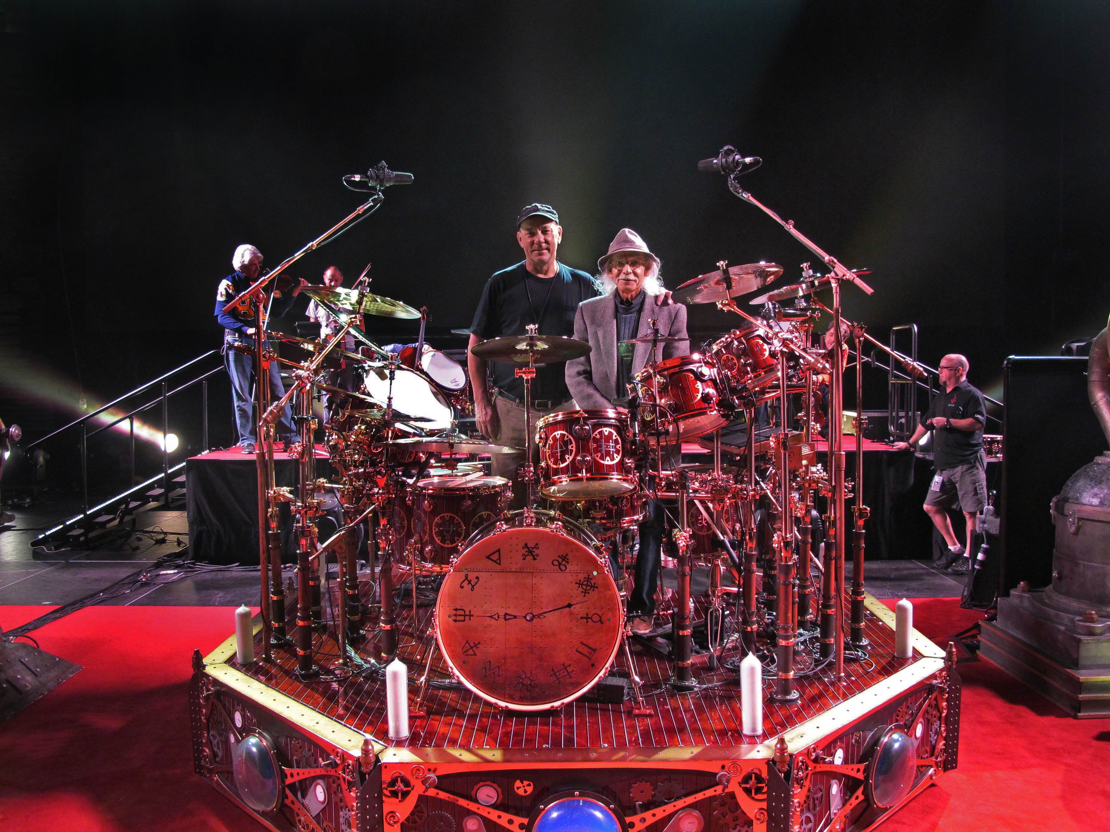 Neil Peart with Don George