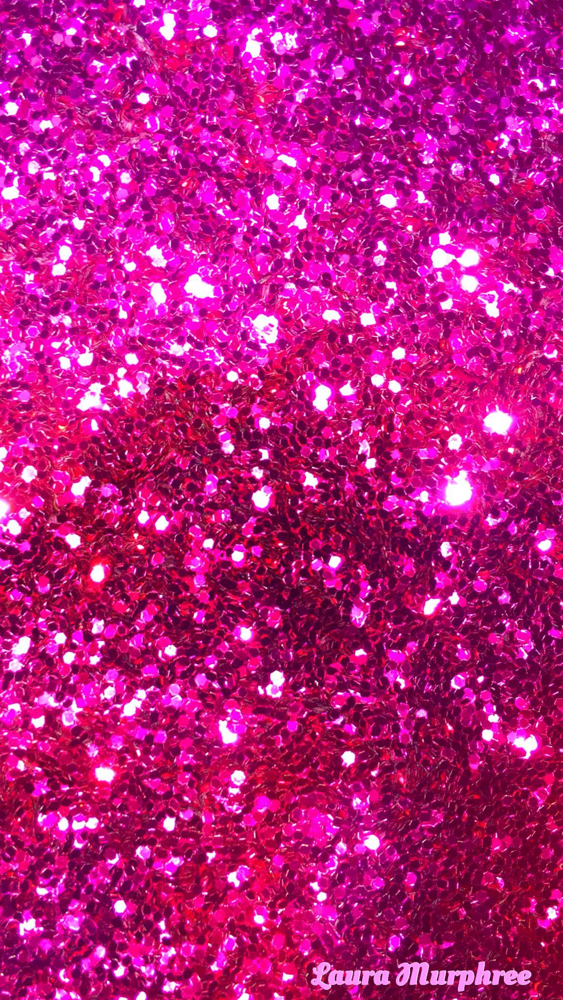 Colorful glitter phone wallpaper sparkle background pink