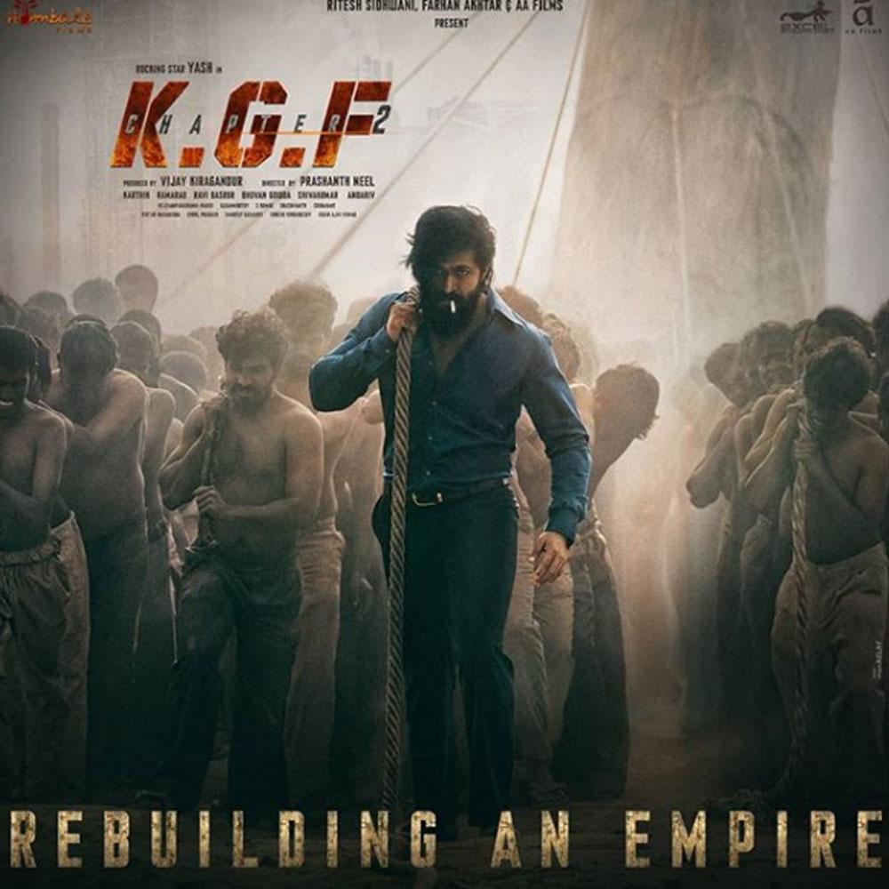 KGF Chapter 2 first look out: Yash is back to rebuild his