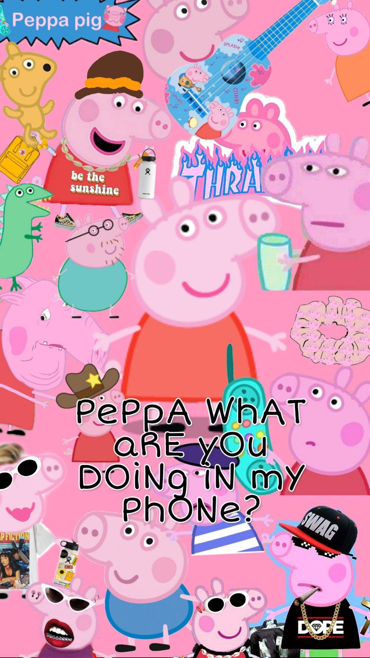 Peppa's meme #peppapig Peppa pig memes: Peppa what are you