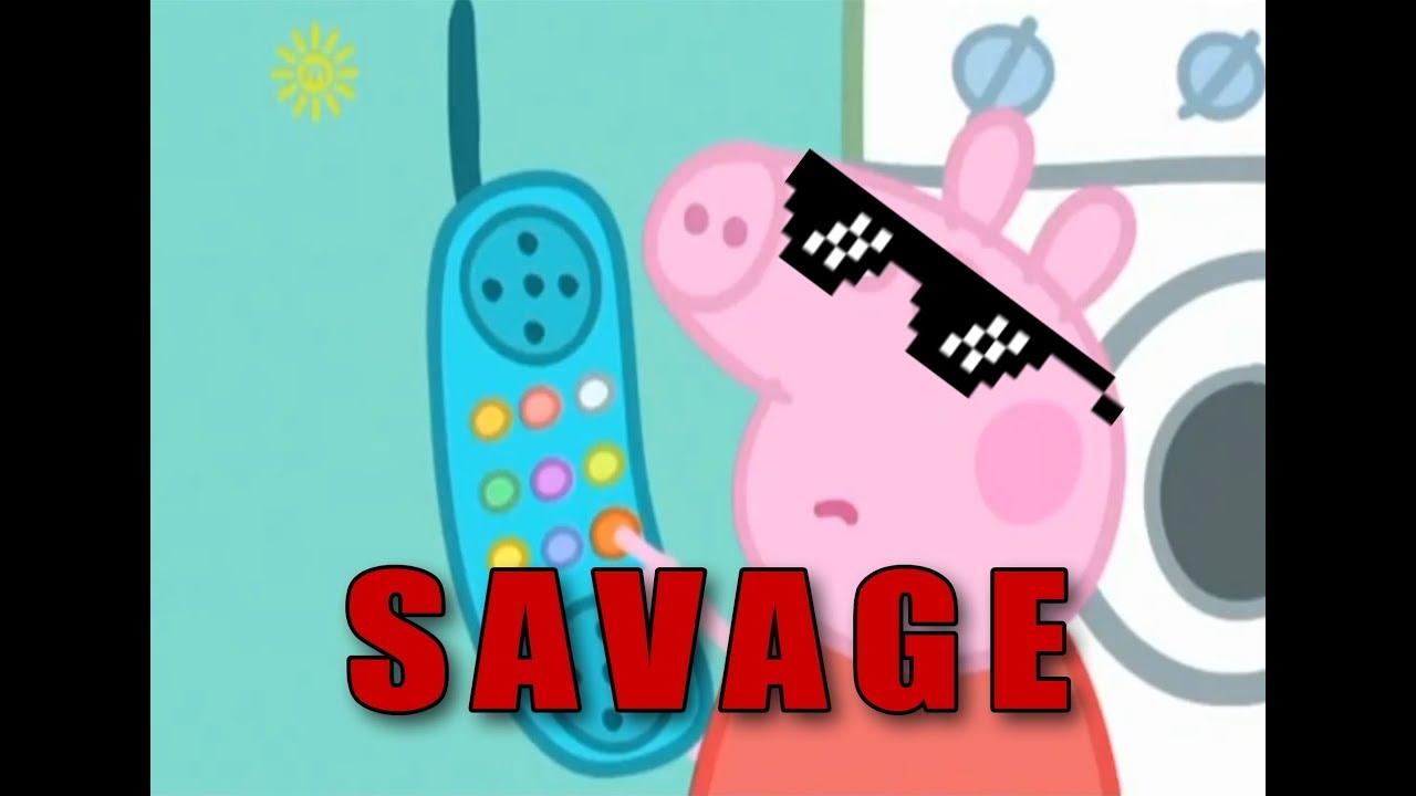 Peppa Pig Meme Background