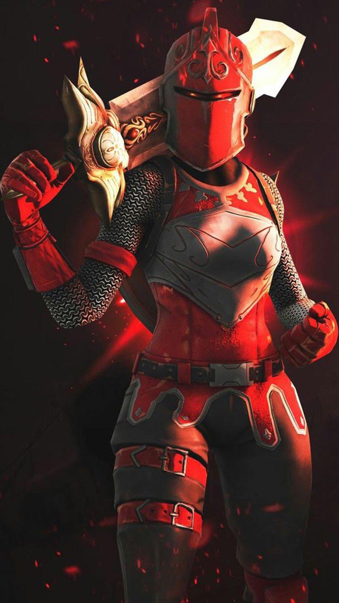 Cool Red Knight Phone Wallpaper Phone 2019