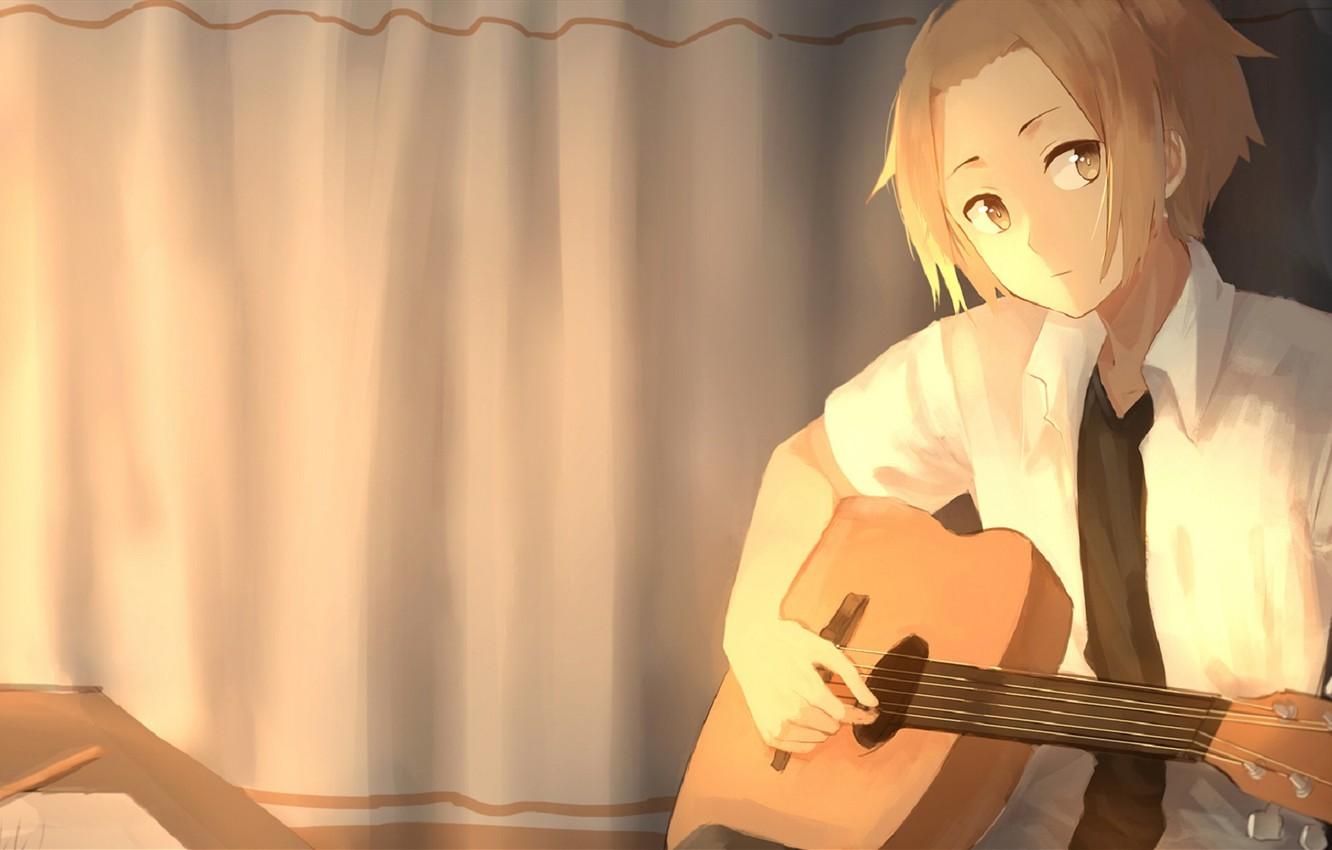 Acoustic Guitar  Anime  Wallpapers Wallpaper Cave