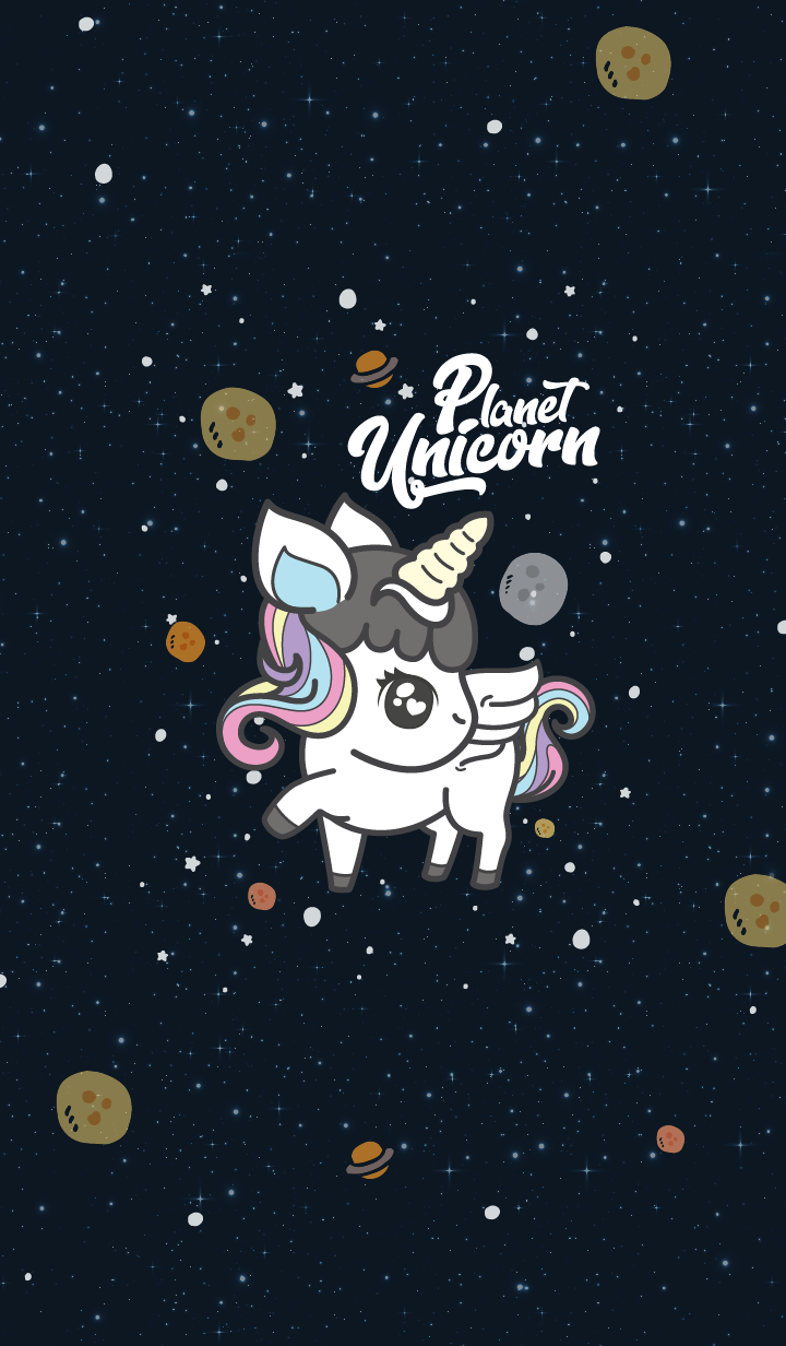 Planet Unicorn Theme. iPhone wallpaper unicorn, Unicorn
