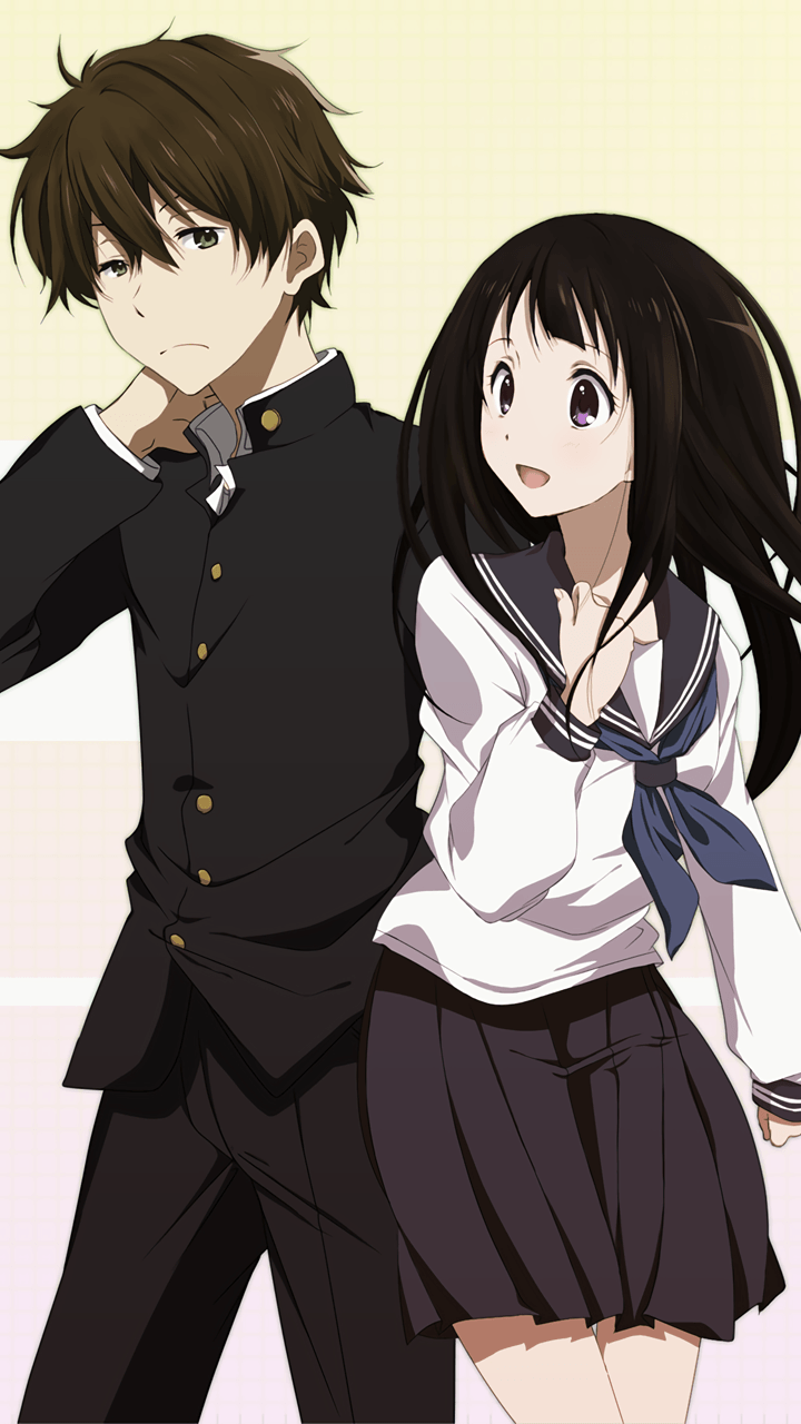 Anime / Hyouka Mobile Wallpaper Y Satoshi