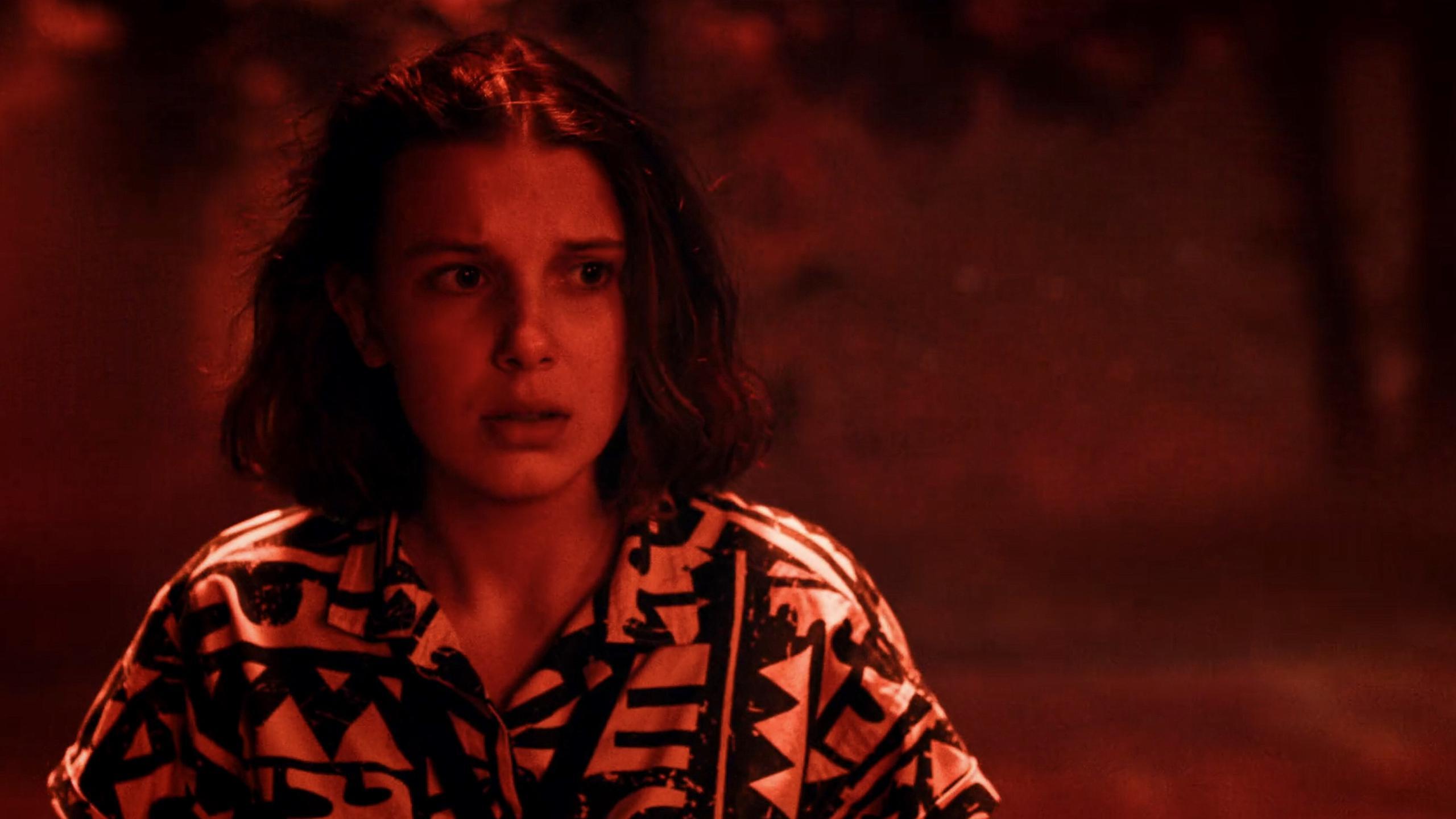 Eleven from Stranger Things S3 2560x1440 : wallpapers.