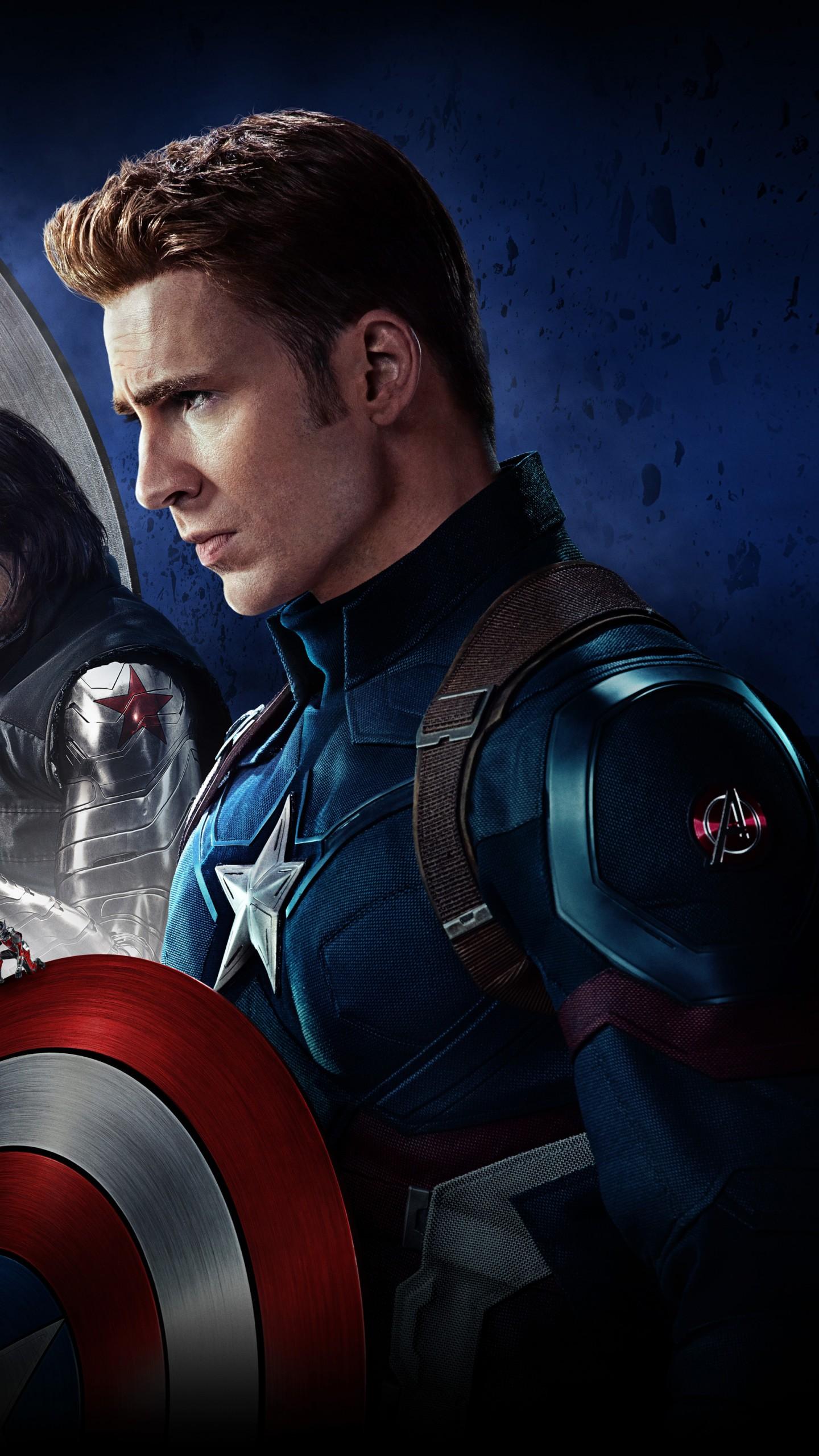 Wallpaper Captain America, Civil War, 2016 Movies, 4K, 5K, Movies