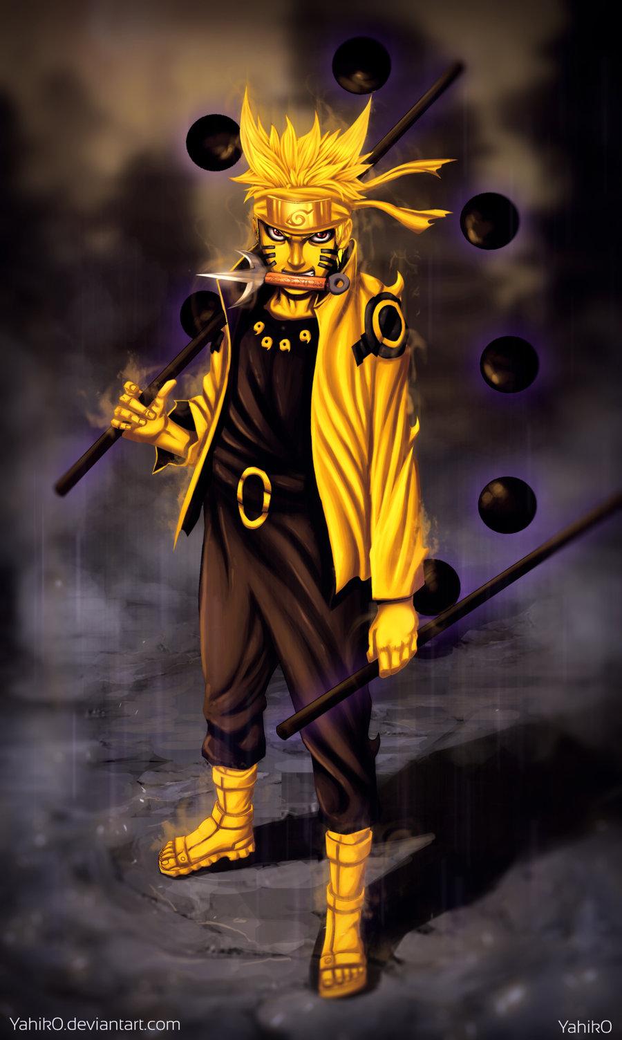 six paths naruto sage mode