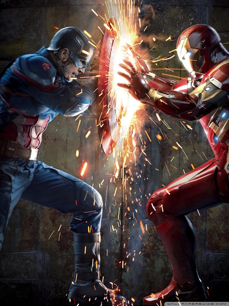 Captain America Civil War Ultra HD Desktop Background