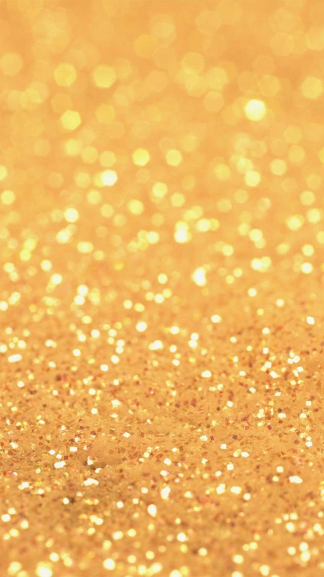 Abstract Golden Blink Shiny Color Background iPhone 8
