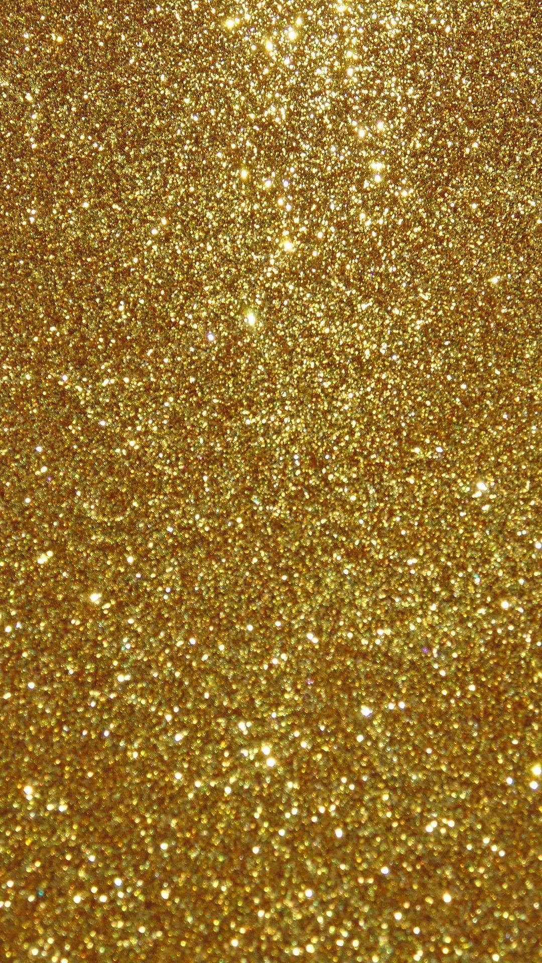 1080x Gold Glitter Wallpaper For iPhone Glitter