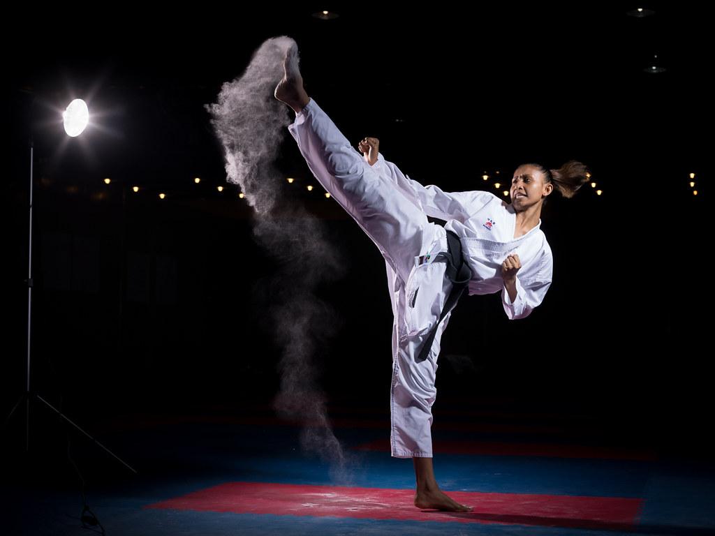 Karate Girl. #Karate #WKF #RoadToOlympics. Andris