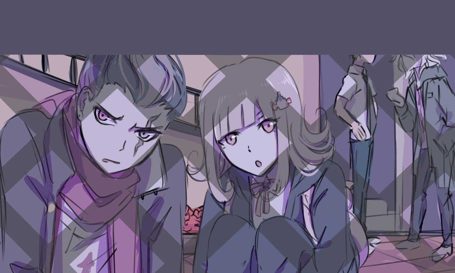 Chiaki:.where could the earring be? Gundam:FOOL it is no