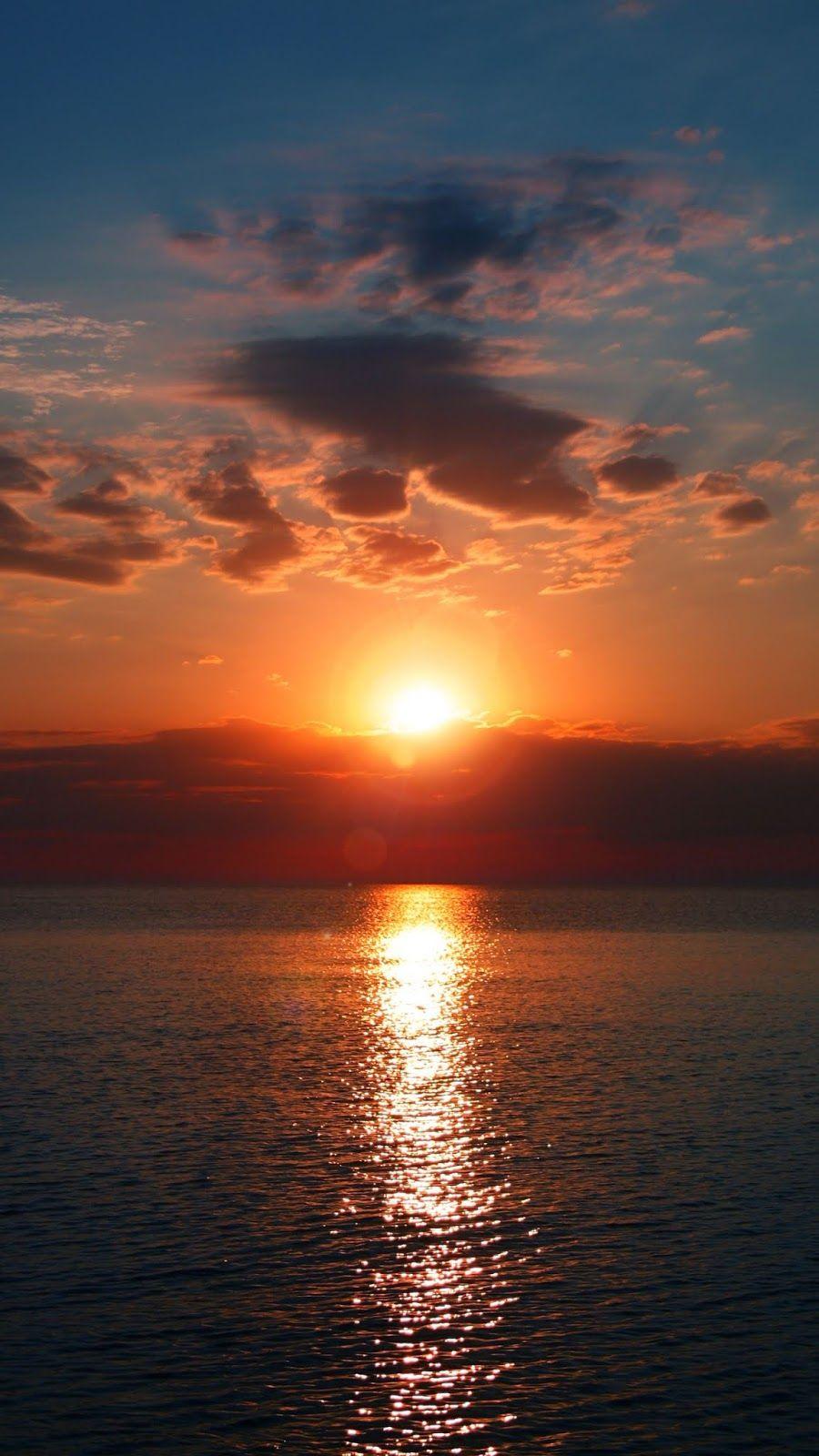 Beach in the sunset. Sunset picture, Sunset wallpaper, Sunset