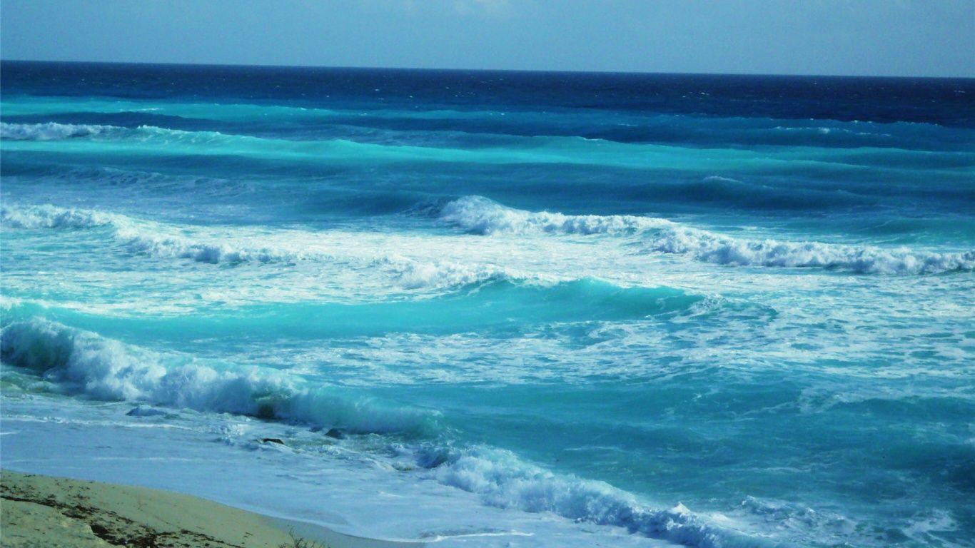 Moving Ocean Desktop Background. Beach Ocean Sea Screen