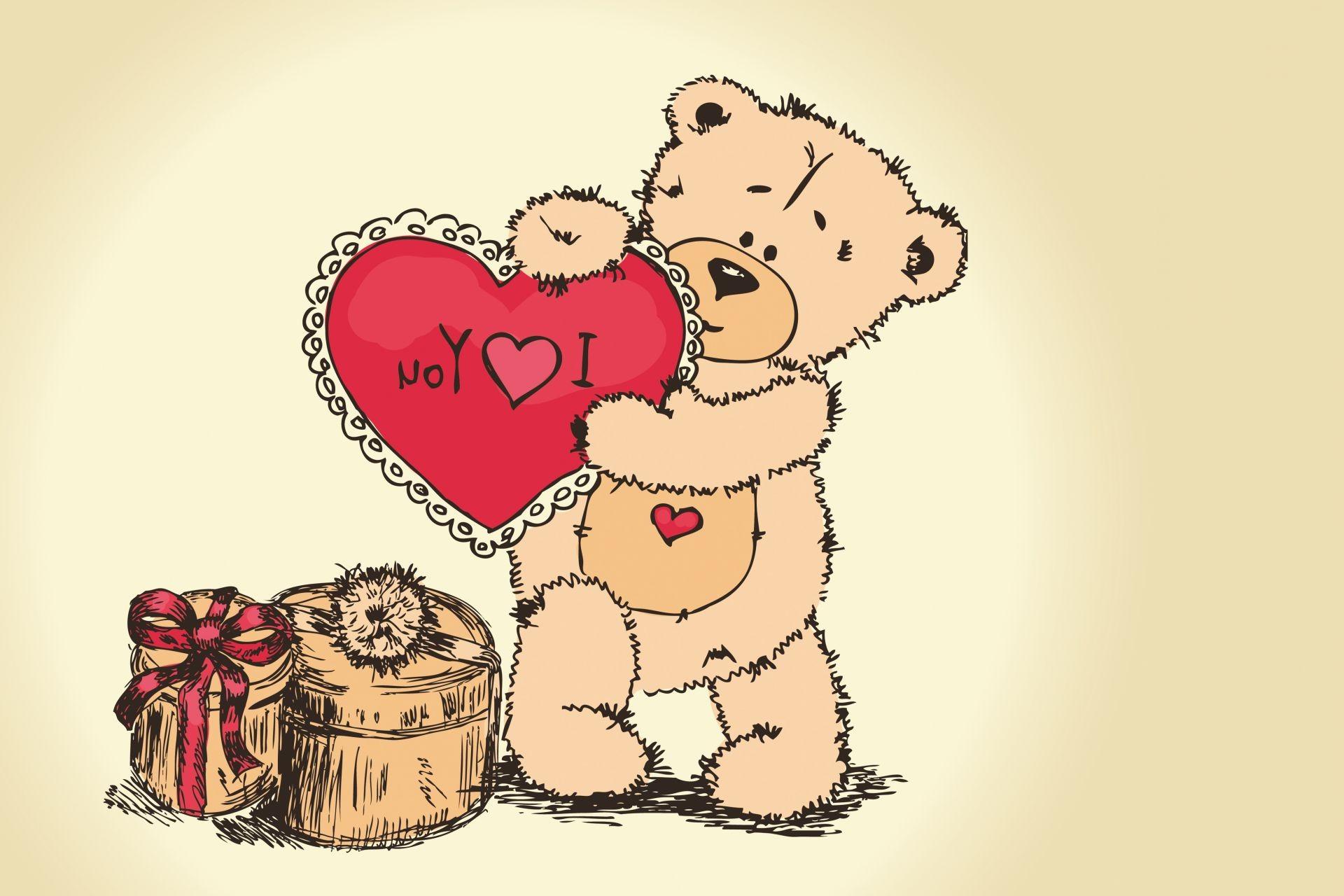 Valentines day Teddy bear i love you Valentine's Day