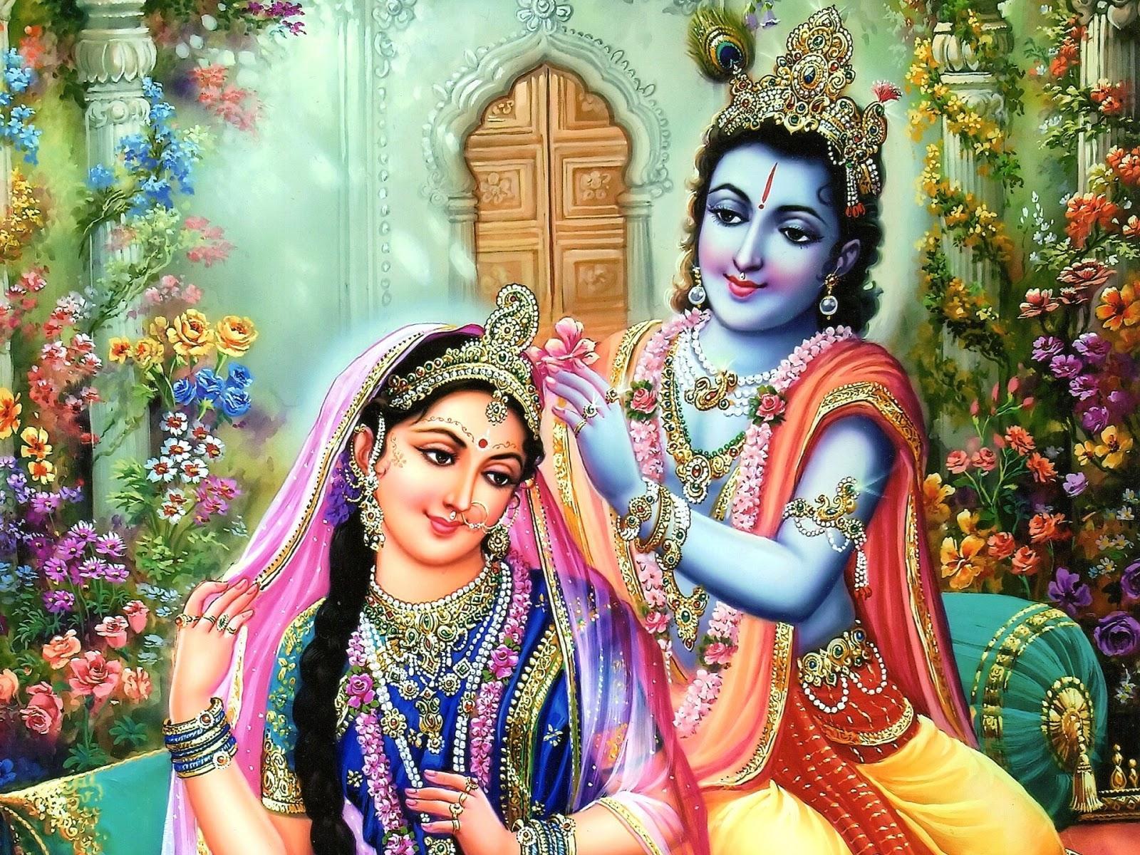 Bhakti Wallpaper Free Download With Radha Ji, HD