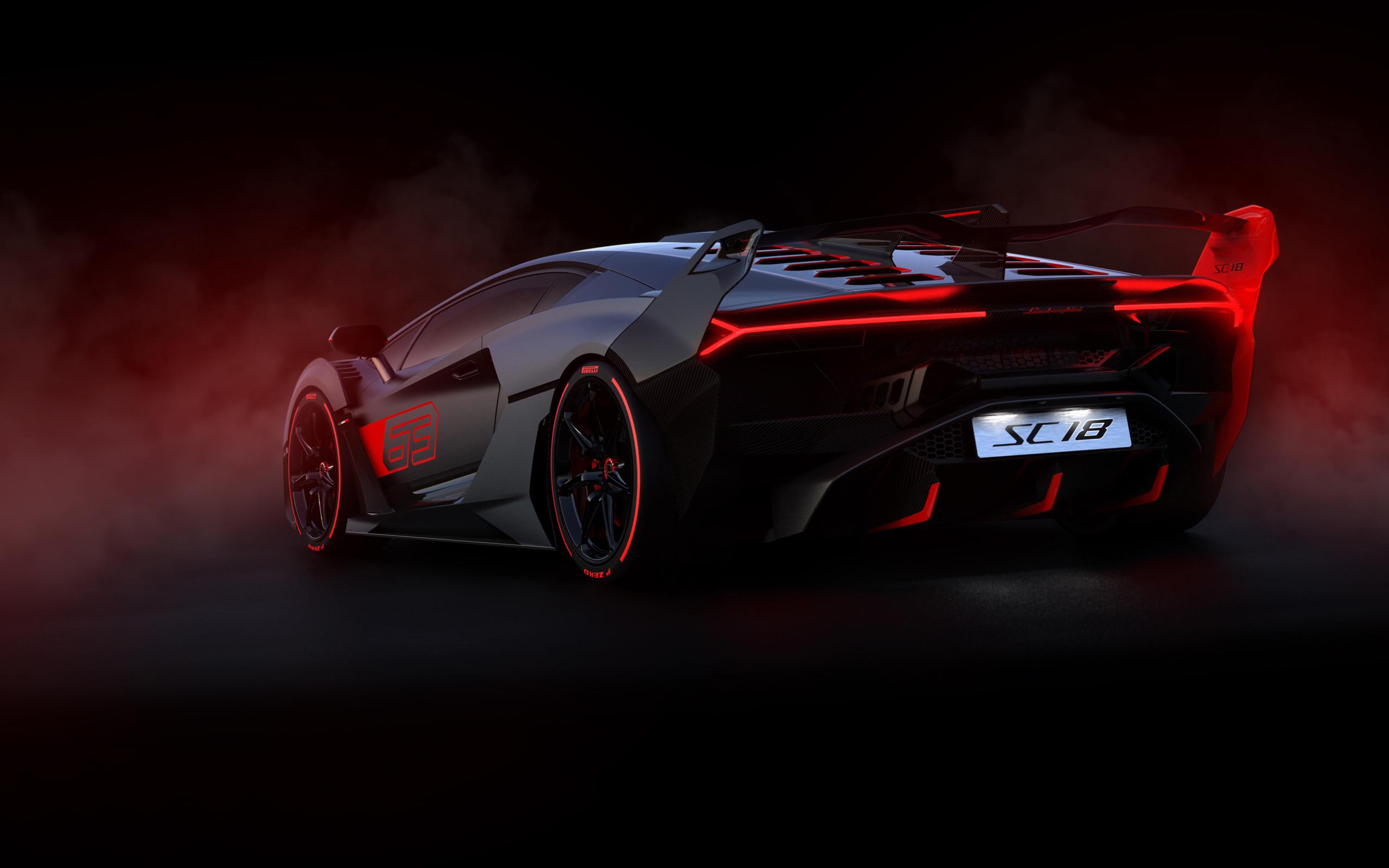Black and Red Car Wallpaper
