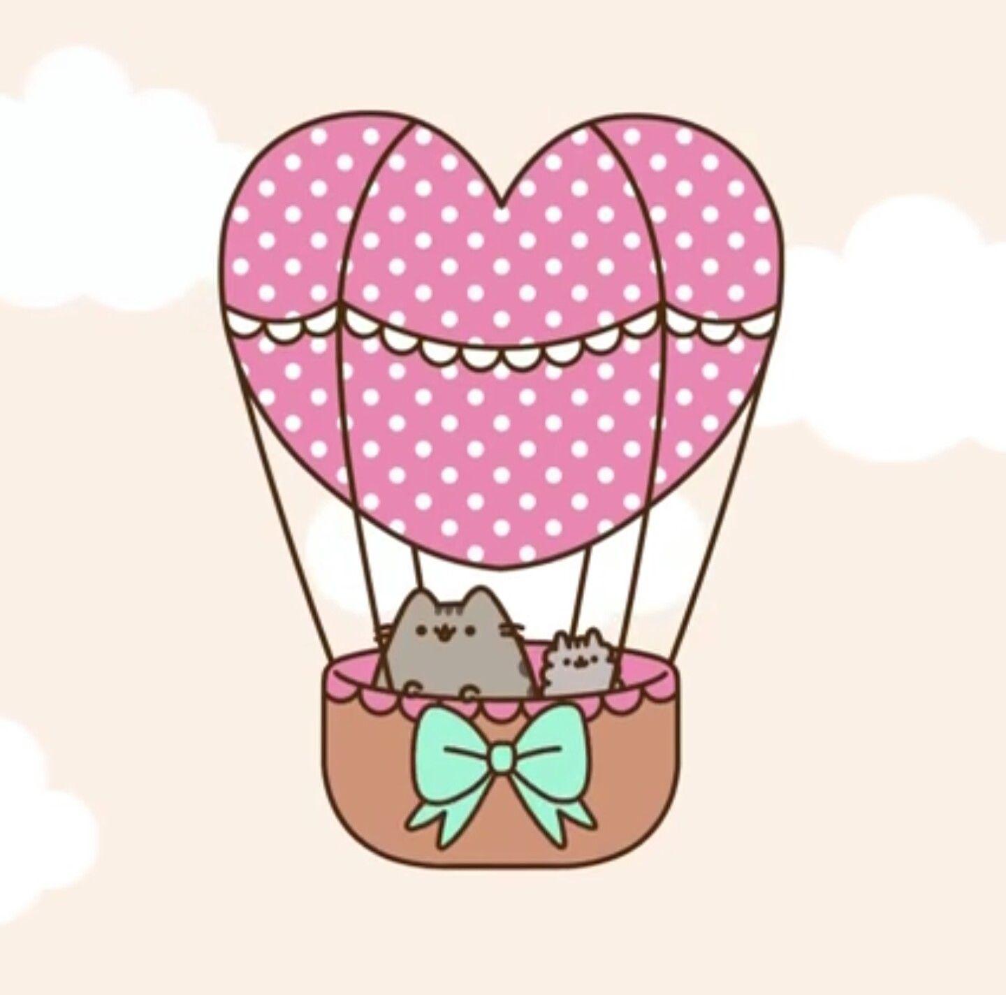 Happy Valentine's Day. Pusheen cute, Pusheen cat, Pusheen
