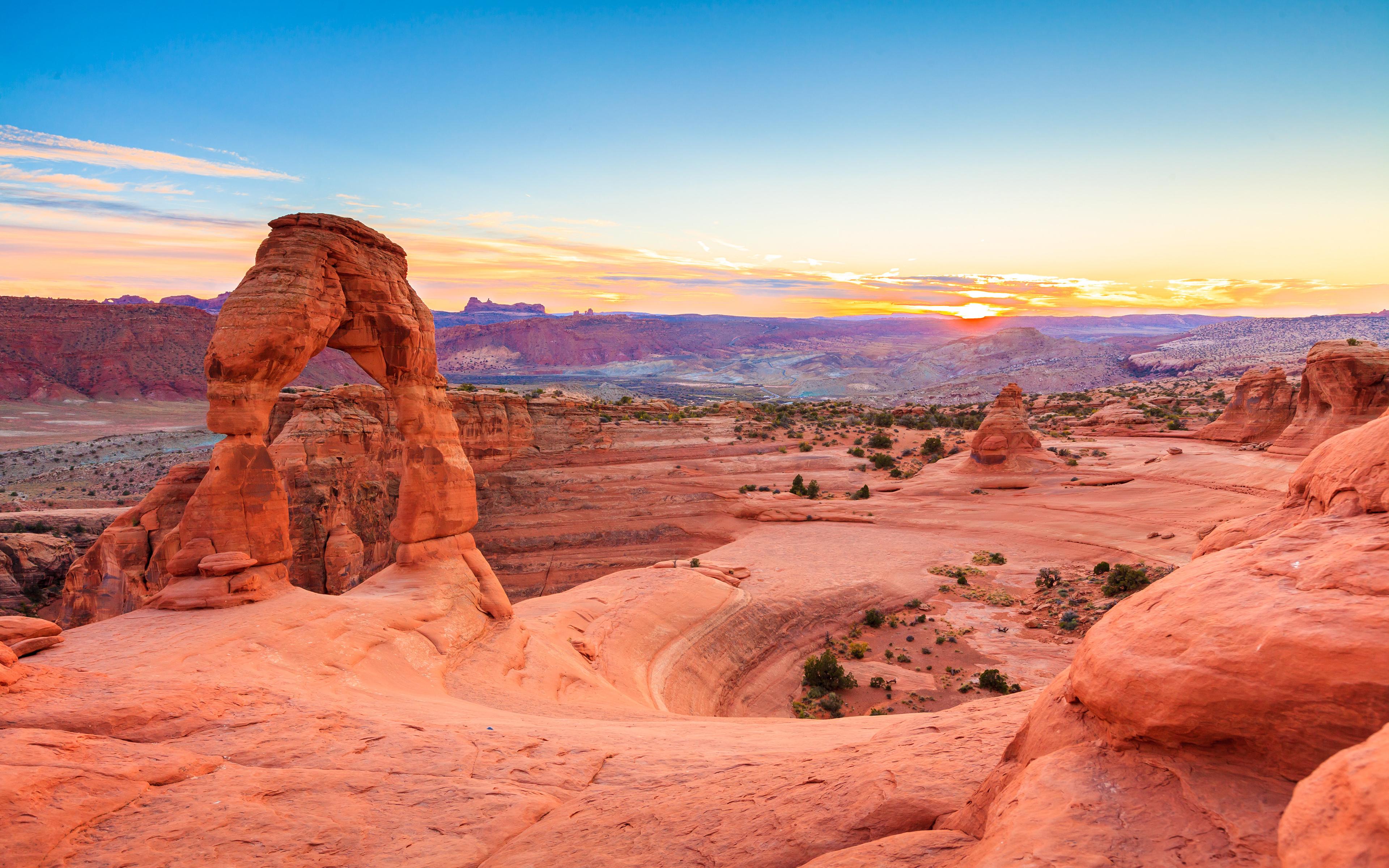 Arches National Park 4k Ultra HD Wallpaper. Background