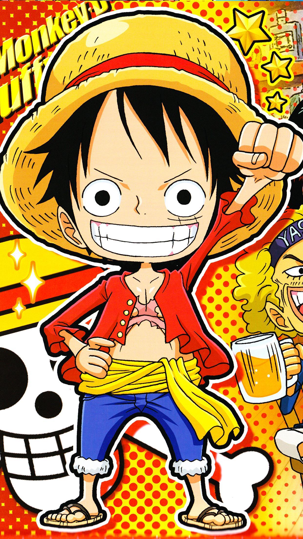 One Piece Mini Wallpaper for iPhone Pro Max, X, 6
