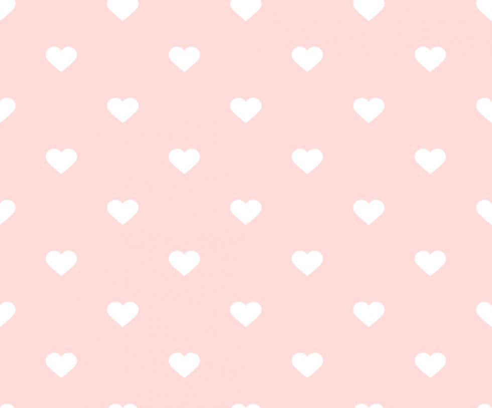Pale Pink Polka Dot Wallpaper