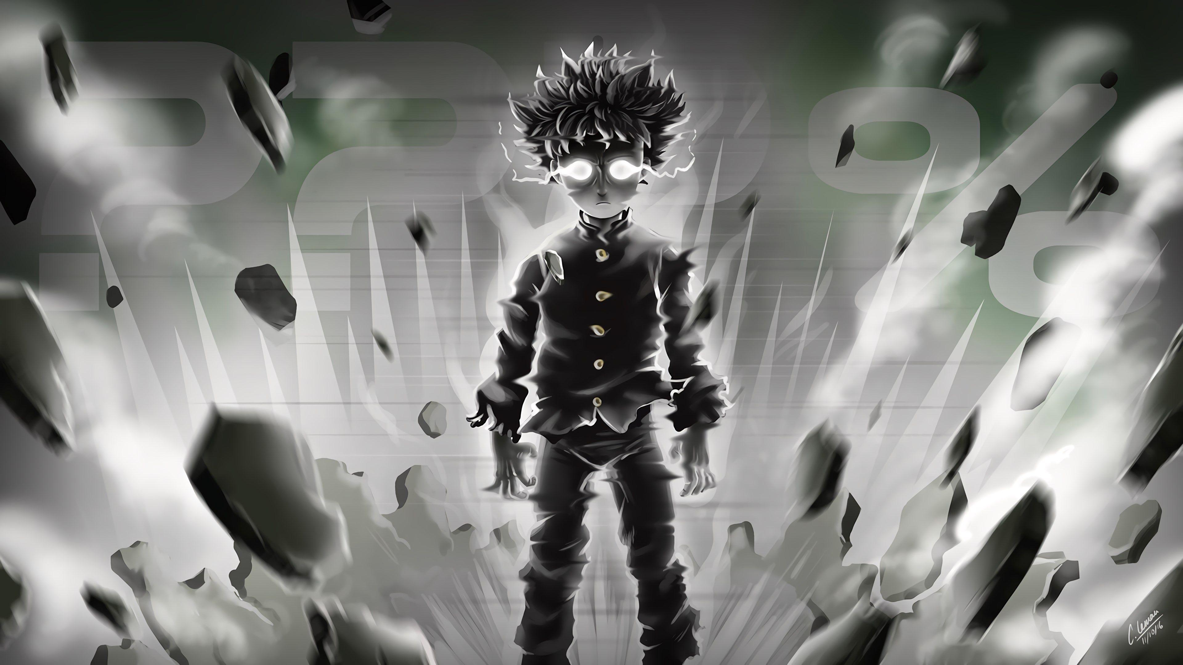 Mob Psycho Chibi Desktop Wallpapers - Wallpaper Cave