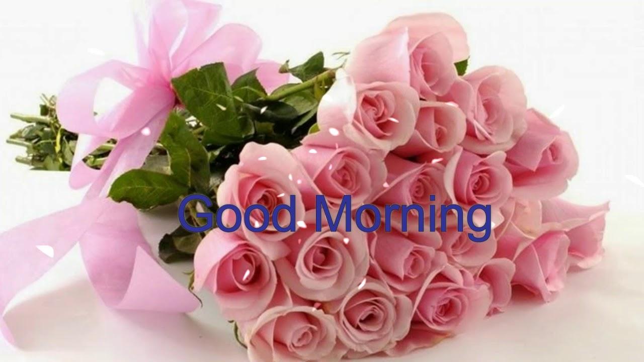 Good Morning Wishes With Beautiful Flowers Wallpaper, Pink Flowers