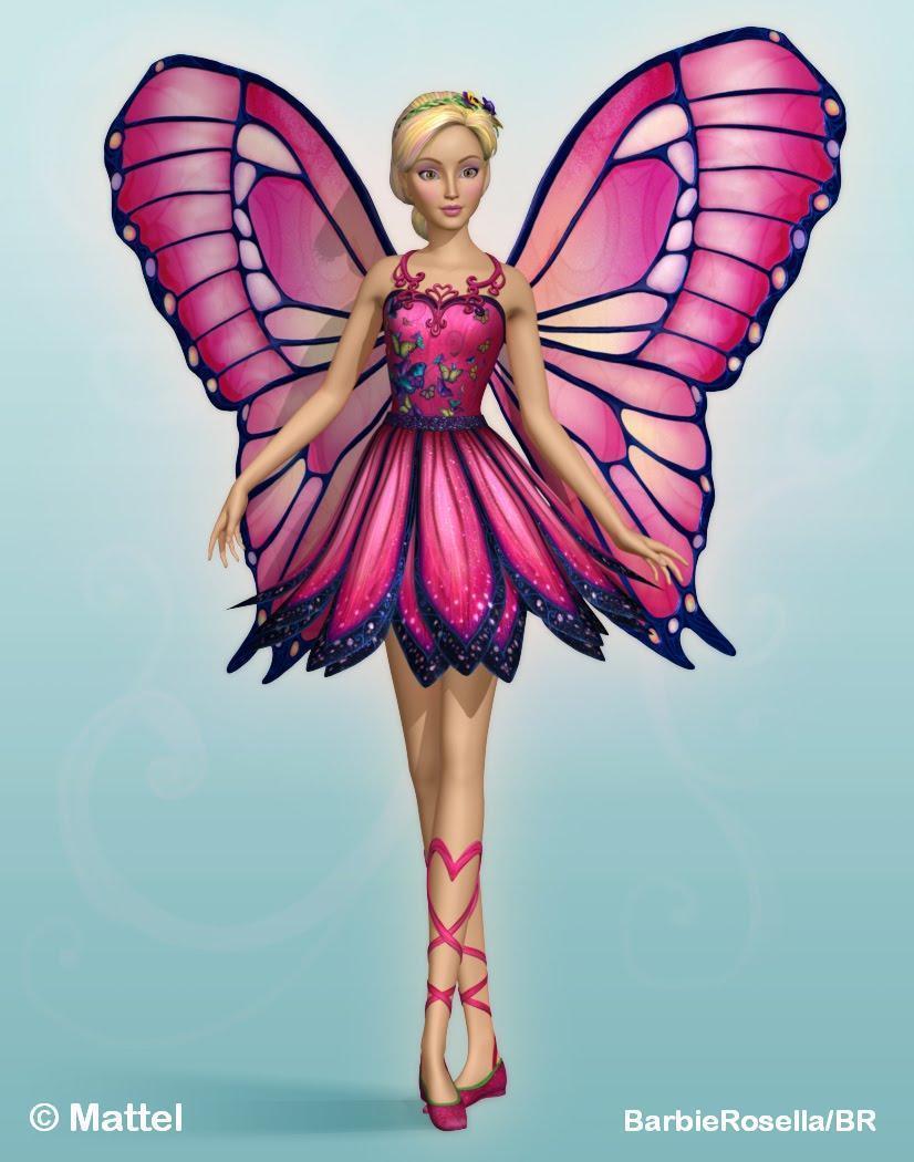 barbie mariposa wings