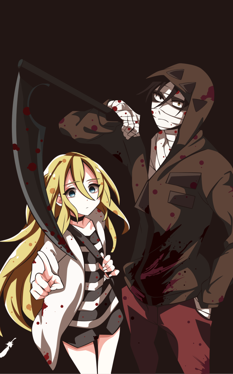 Anime Angels Of Death (800x1280) Wallpaper