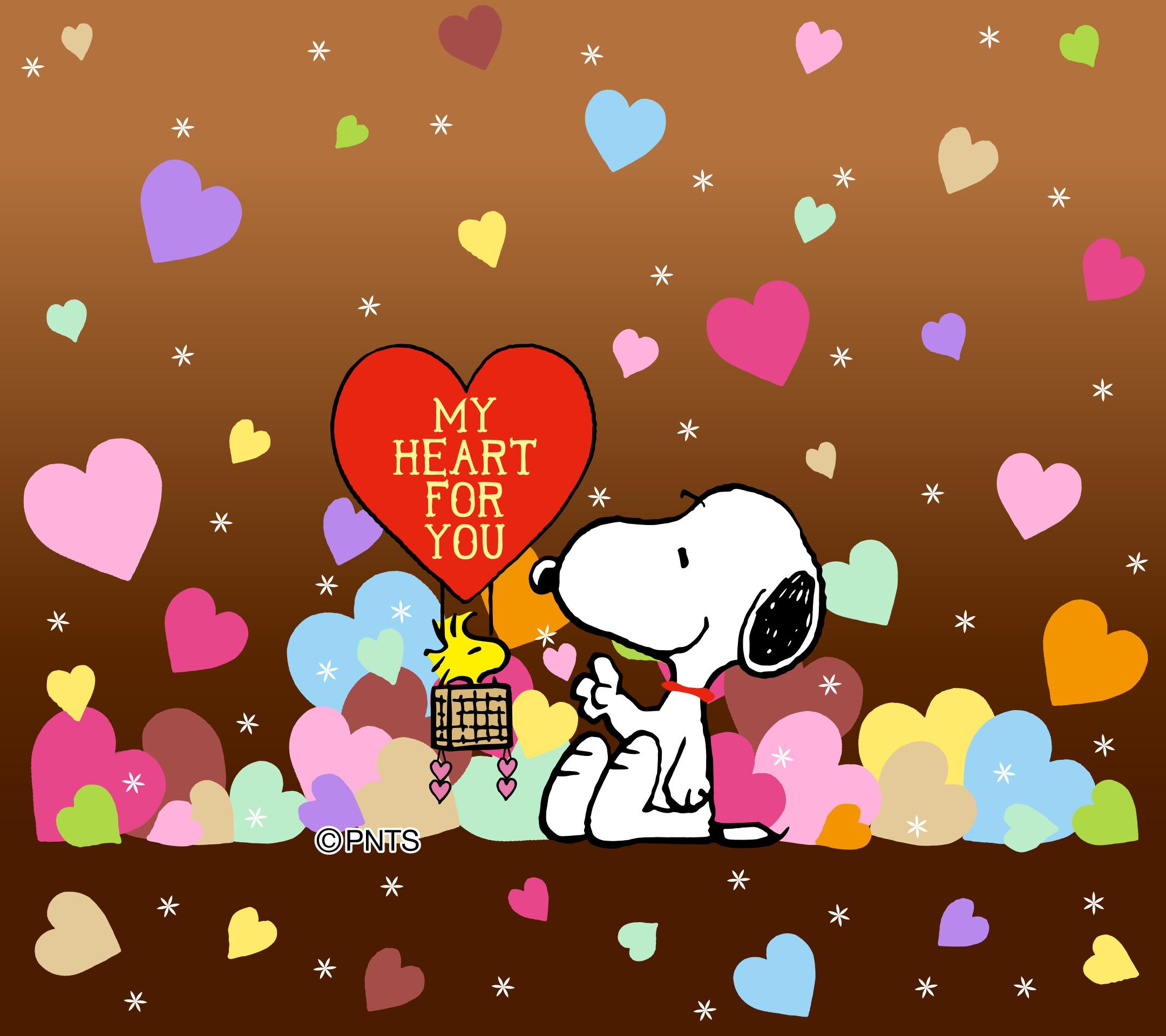 Peanuts Valentines Day Wallpaper - carrotapp