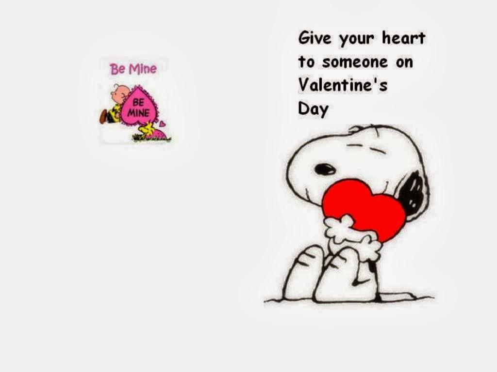 Free Snoopy Valentine's Day Wallpaper