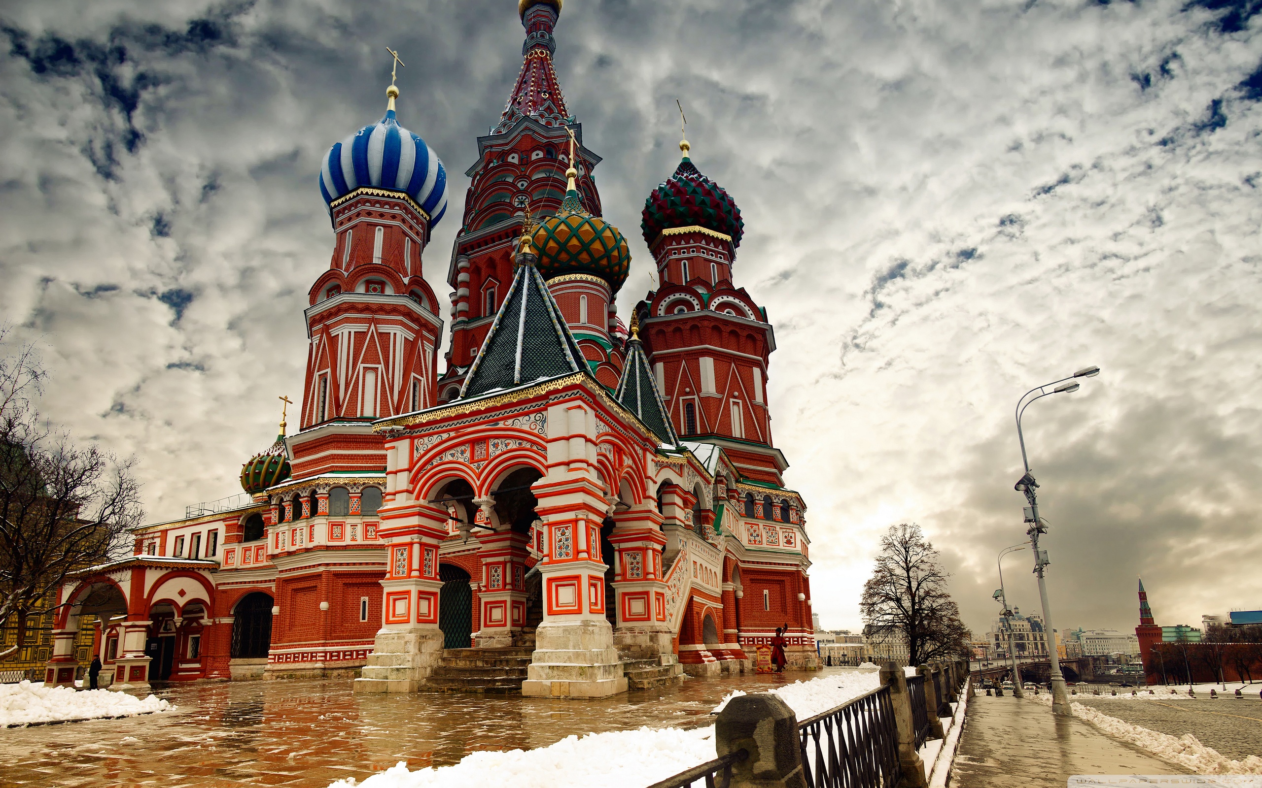 St Basil's Cathedral in Moscow, Russia Ultra HD Desktop