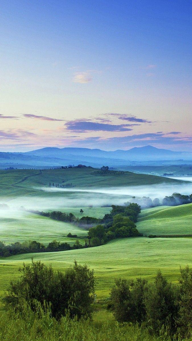 Green Nature Field Italy IPhone Wallpaper. Nature