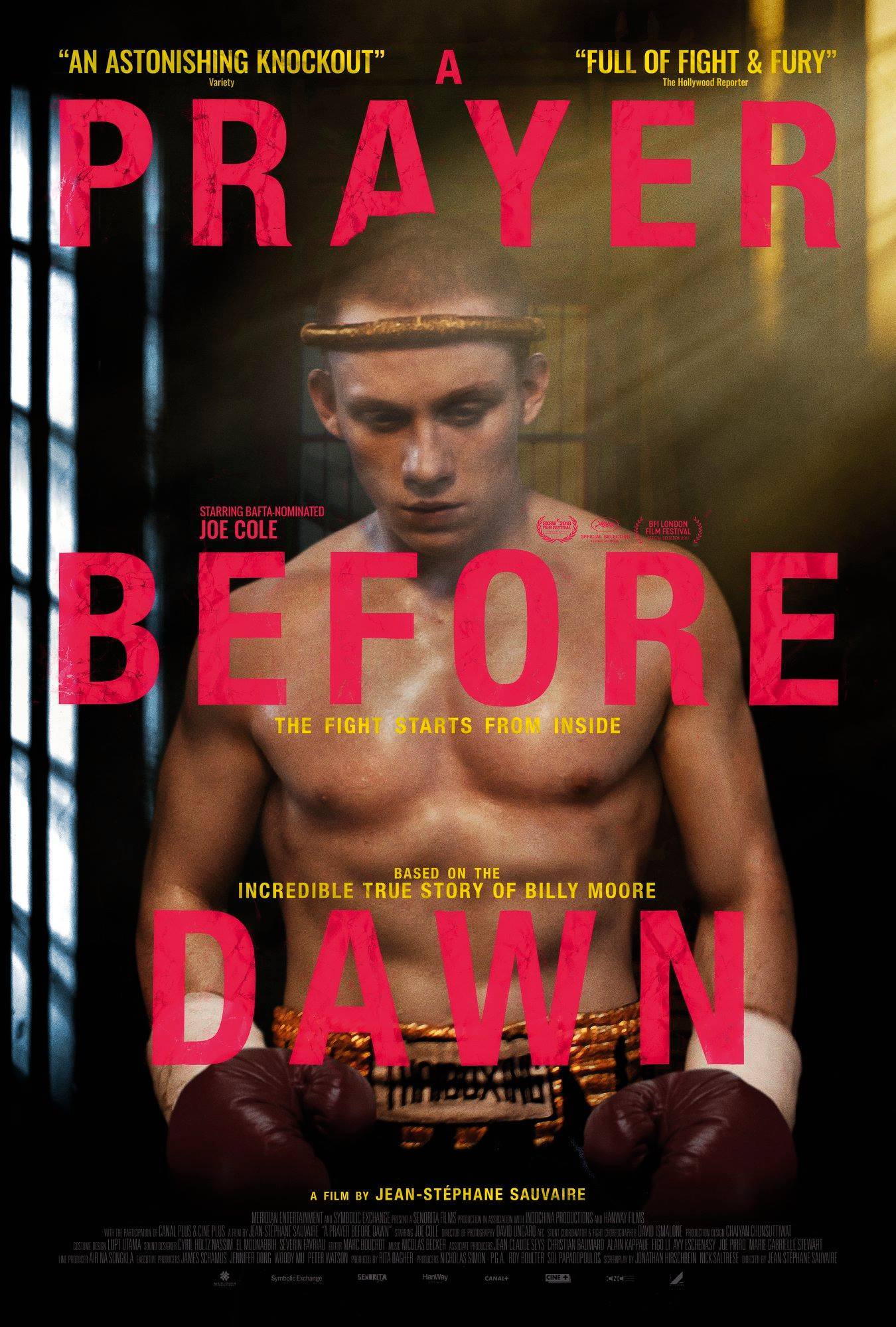 Poster of A Prayer Before Dawn, the Muay Thai movie starring Joe Cole, Teaser Trailer
