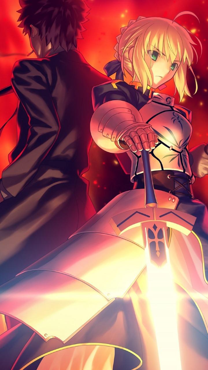 Saber (Fate Grand Order Series) Moto G, X Xperia Z1