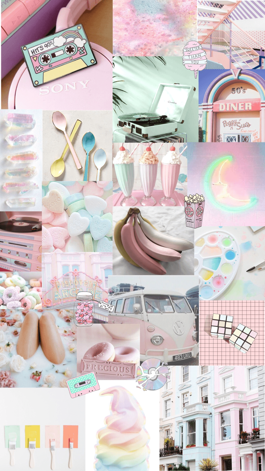 pastel aesthetic background. Aesthetic pastel wallpaper