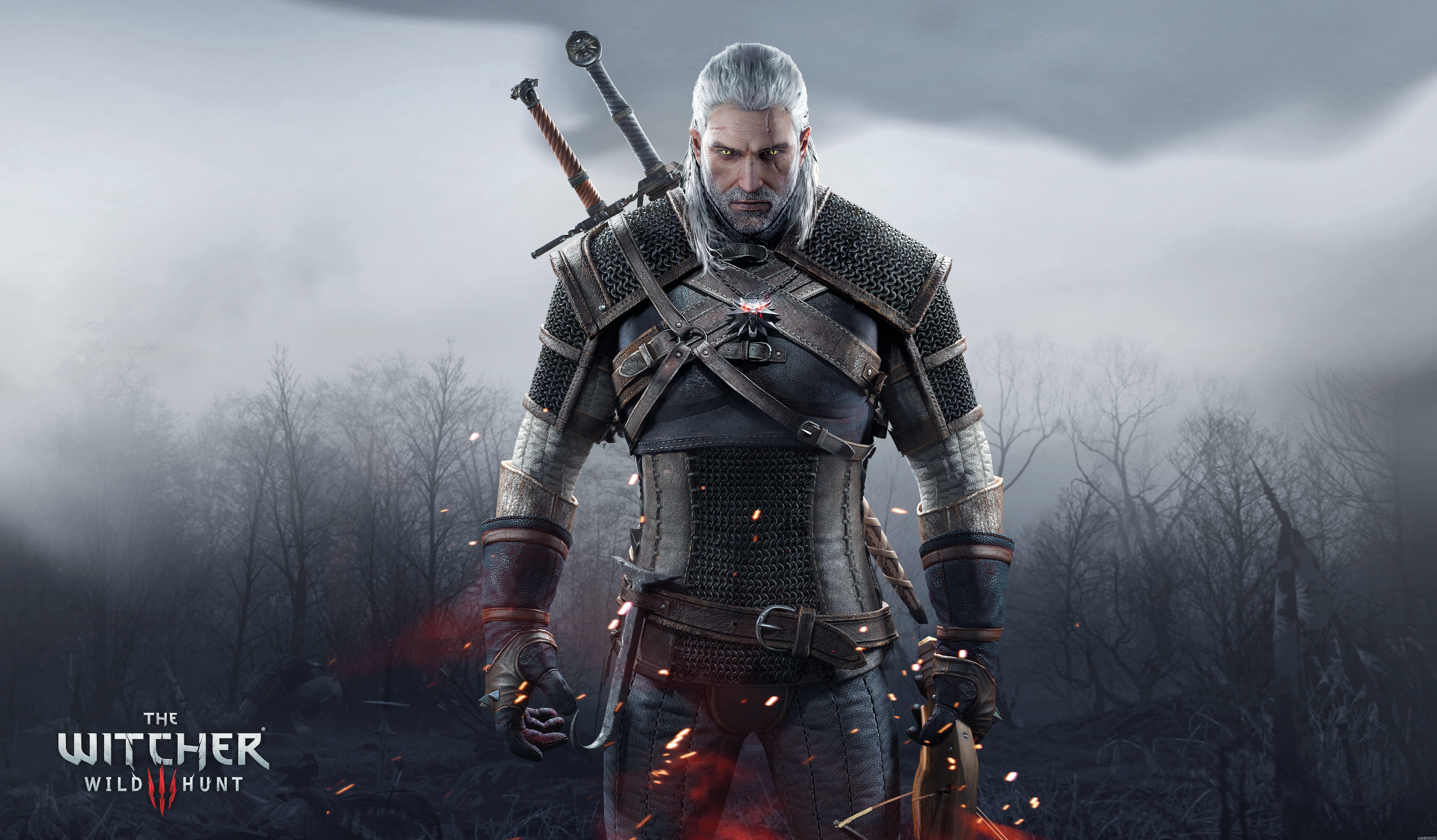 Witcher 4K Wallpaper
