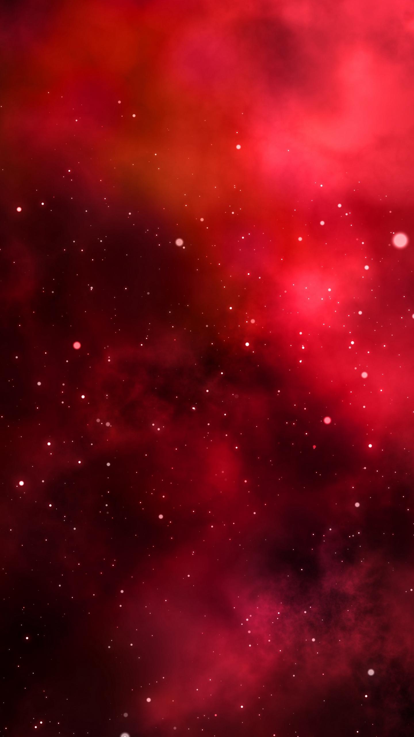 Wallpapers Galaxy, Space, Red, Shine, Universe