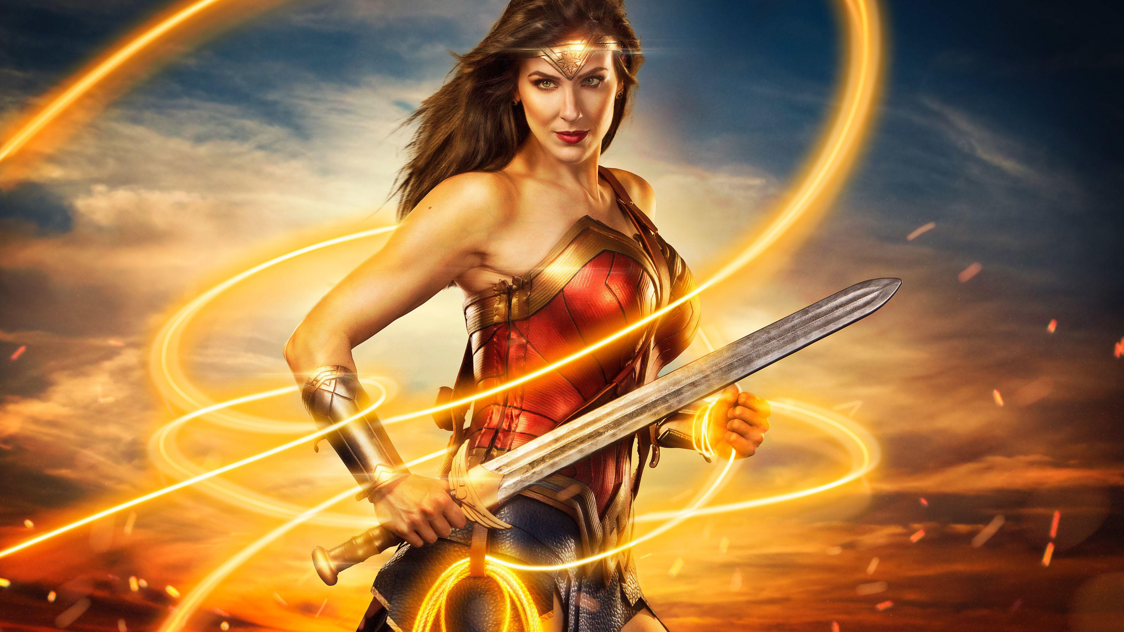 Wonder Woman 4k Cosplay wonder woman wallpapers, superheroes wallpapers, hd