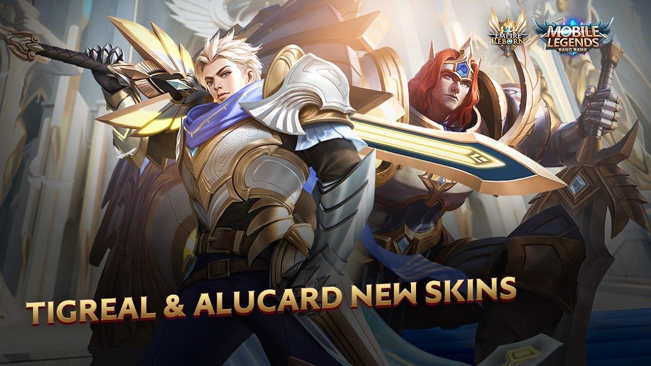 Tigreal & Alucard New Skins. Lightborn—Defender & Lightborn