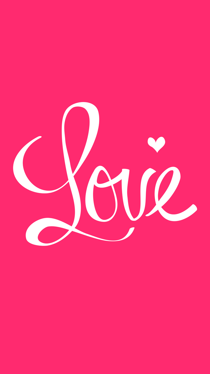 Super Cute Valentine's Day iPhone Wallpaper. Preppy