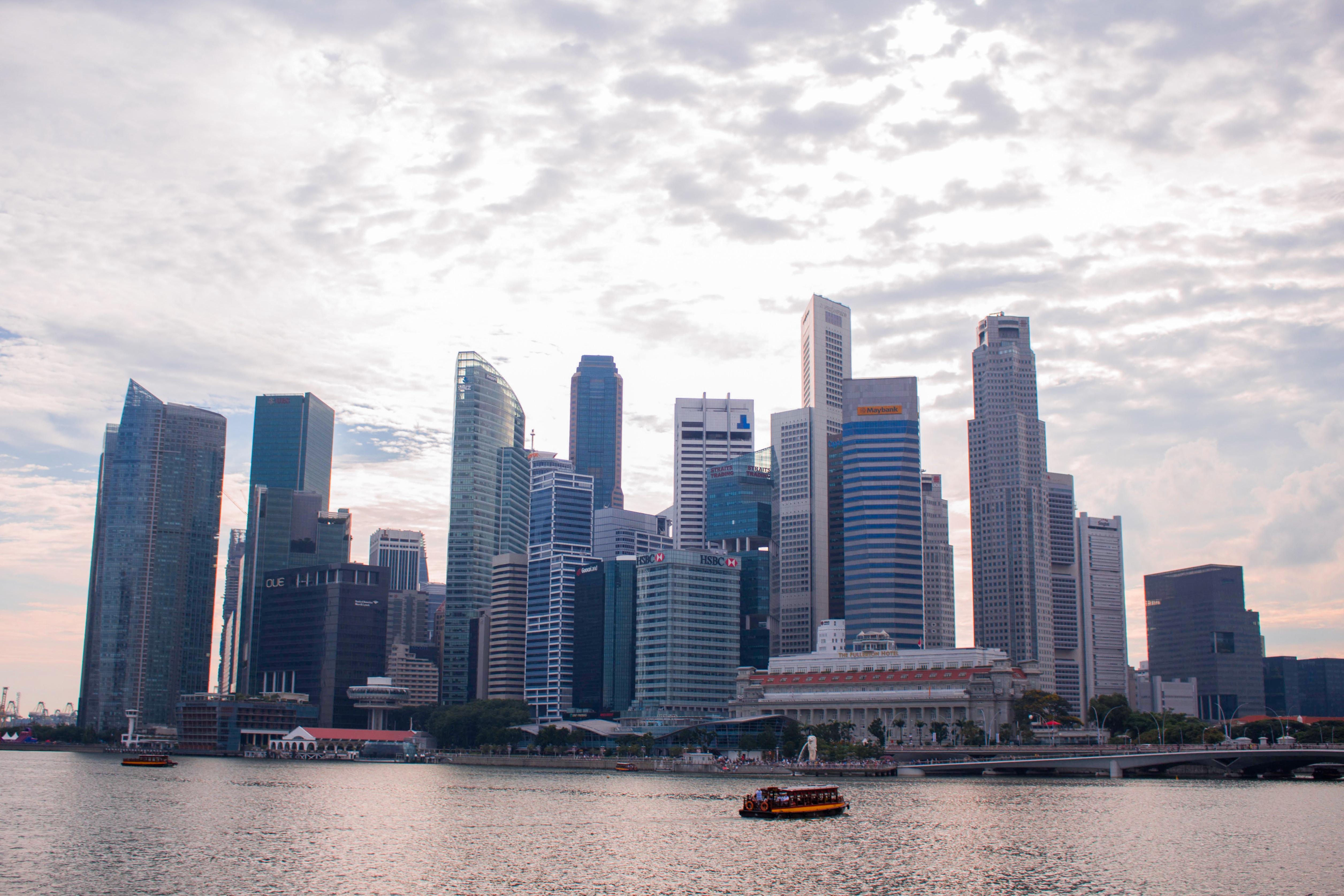 Singapore Skyline Picture. Download Free Image