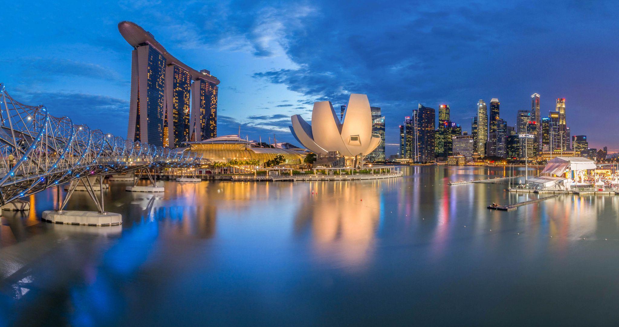 Singapore Panorama by SimonGr Photography on 500px