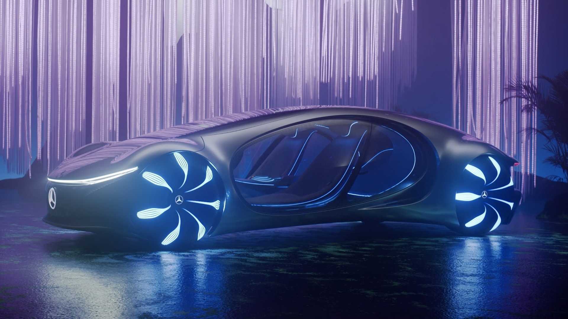 CES: Mercedes Benz Showcases Their Concept Vision AVTR