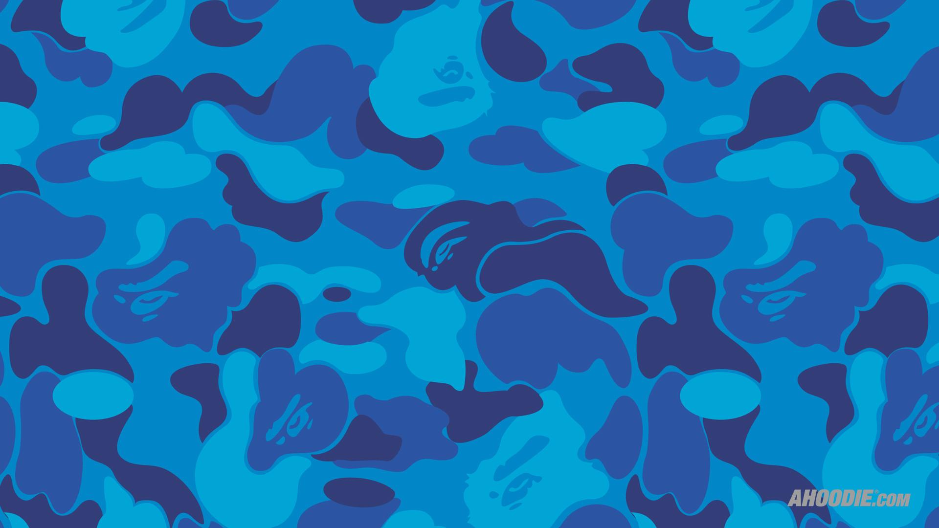 Blue Bape Wallpapers - Wallpaper Cave