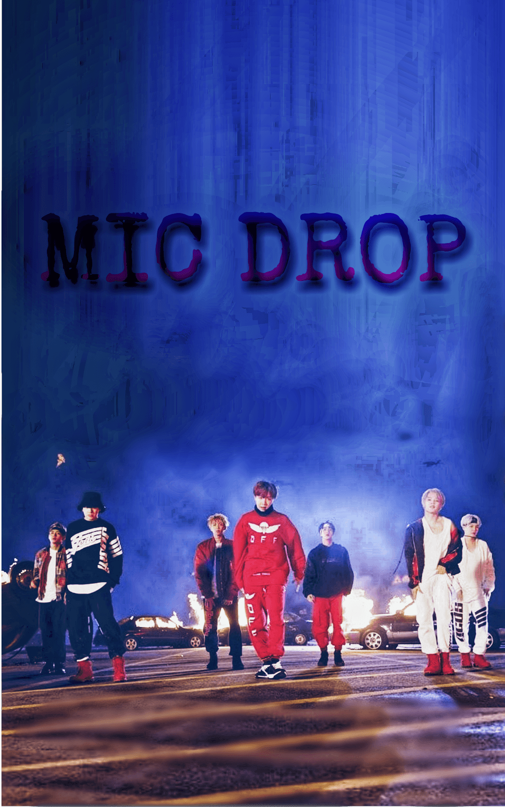 BTS Mic Drop Wallpaper Free BTS Mic Drop Background