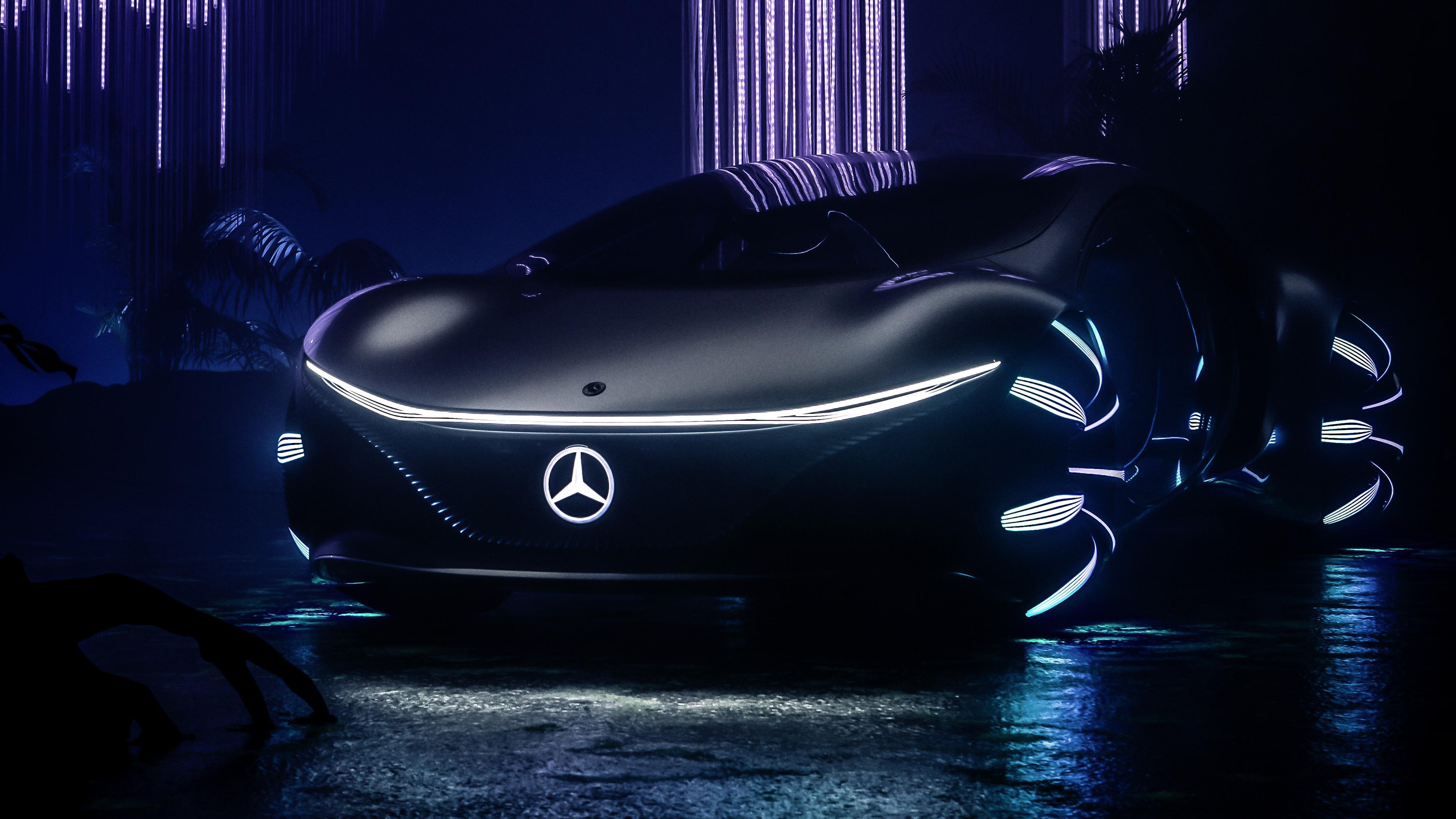 Mercedes Benz VISION AVTR 2020 4K Wallpaper. HD Car Wallpaper
