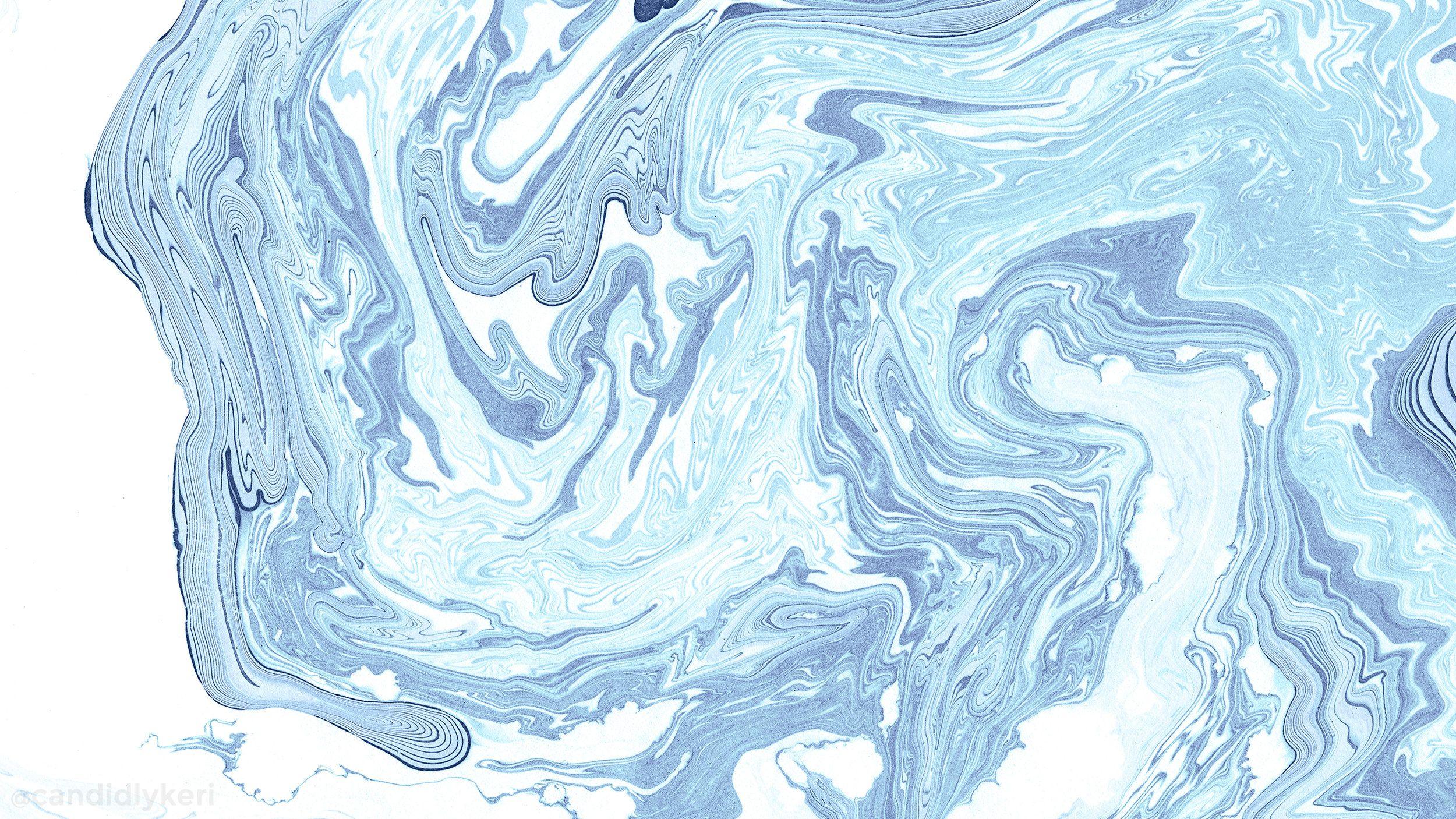 Blue Aesthetic Desktop Wallpapers Wallpaper Cave
