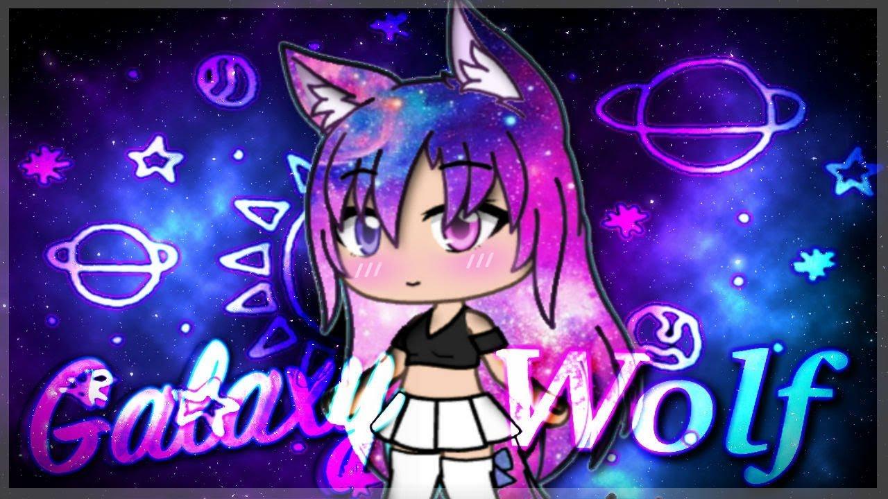 Galaxy Kawaii Anime Wolf Girl